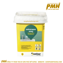 Keo dán gạch & chà ron 2 trong 1 weberepox easy