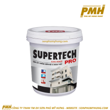 SƠN LÓT CHỐNG KIỀM NỘI VÀ NGOẠI THẤT SUPERTECH PRO