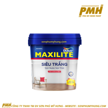 Sơn Maxilite nội thất MỚI Siêu Trắng - MT - Trắng