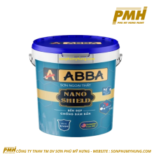 SƠN NGOẠI THẤT BỀN ĐẸP CHỐNG BÁM BẨN ABBA NANO SHIELD A6
