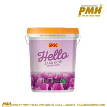 SƠN NỘI THẤT SPEC HELLO SATIN KOTE FOR INTERIOR