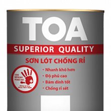 SƠN LÓT CHỐNG RỈ CAO CẤP MÀU XÁM TOA