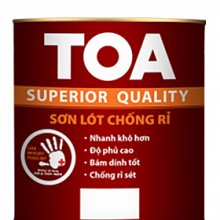 SƠN LÓT CHỐNG RỈ CAO CẤP MÀU ĐỎ TOA