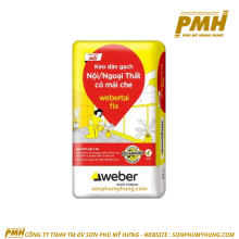 Keo dán gạch webertai fix - Bao 25Kg