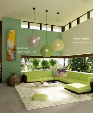 Bộ Sưu Tập Mẫu Thiết Kế Phối Màu Nội Thất - Thư Giãn Của Dulux