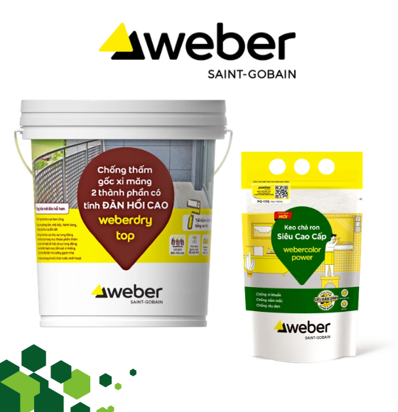 KEO CHÀ RON & KEO DÁN GẠCH WEBER