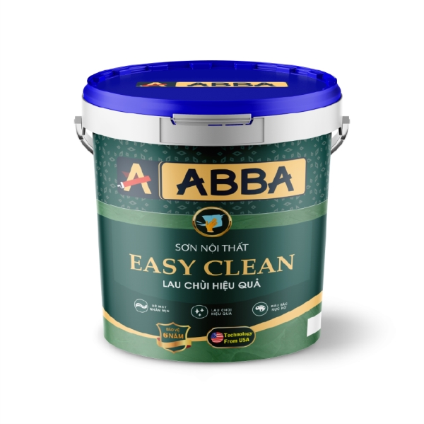 SƠN NỘI THẤT CAO CẤP ABBA EASY CLEAN A3