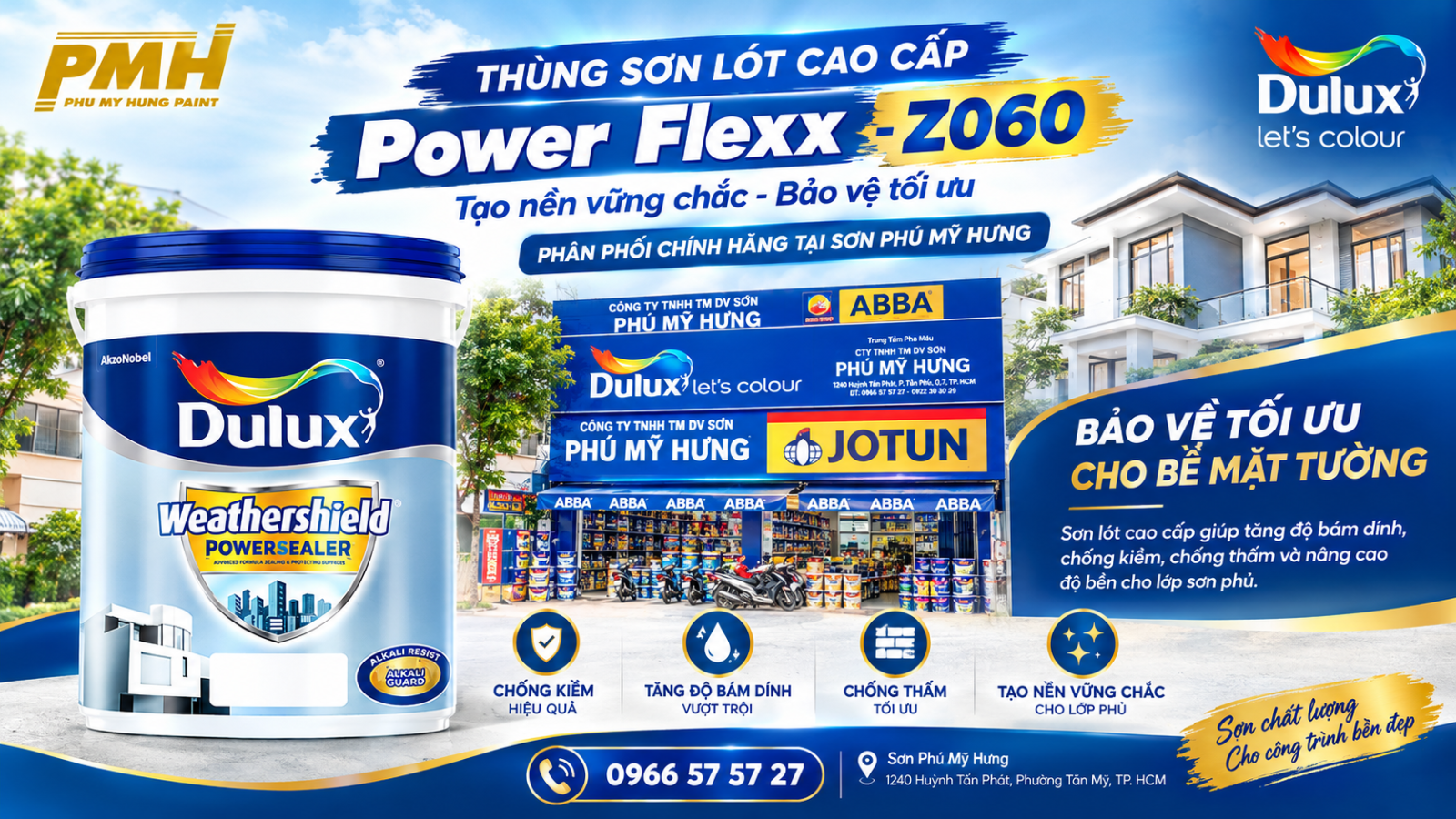 Sơn Lót Cao Cấp Power Flexx - Z060 chính hãng giá tốt