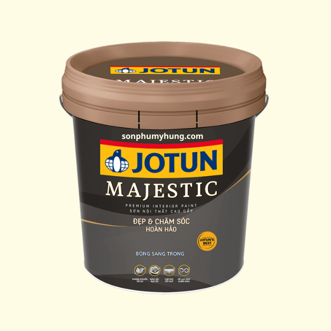 Sơn nội thất Majestic Đẹp & Chăm Sóc Hoàn Hảo TPHCM