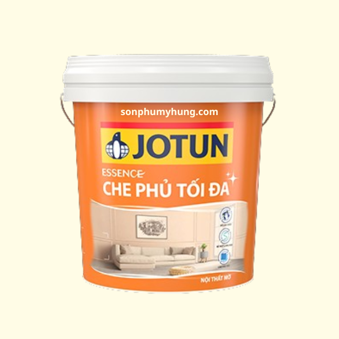 Sơn nội thất jotun essence che phủ tối đa mờ