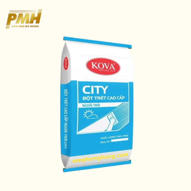 Bột trét tường ngoại thất Kova City cao cấp