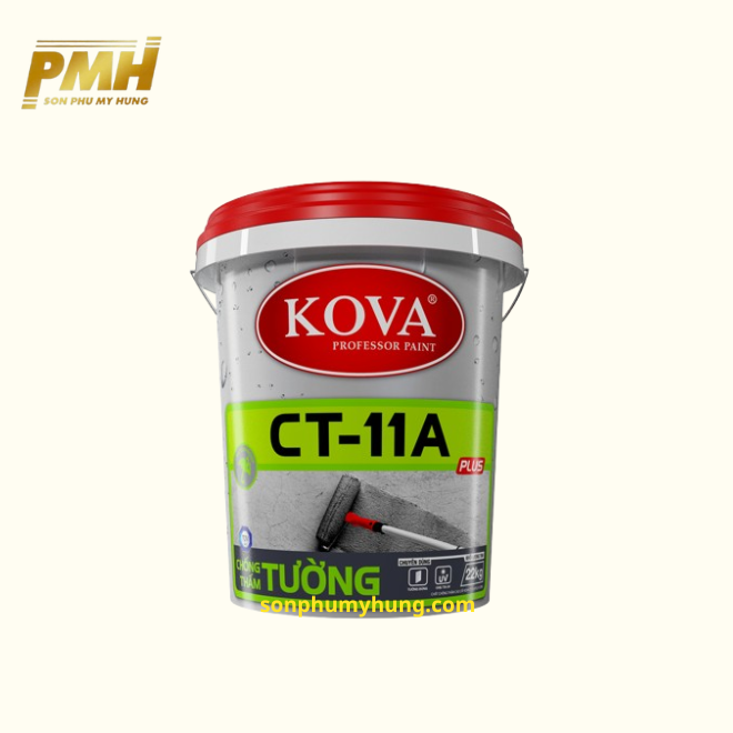 Sơn chống thấm CT11A tường đường Tphcm