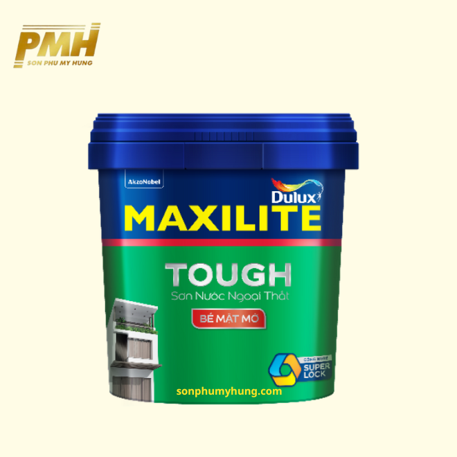 SƠN NGOẠI THẤT MAXILITE TOUGH BỀ MẶT MỜ 28C