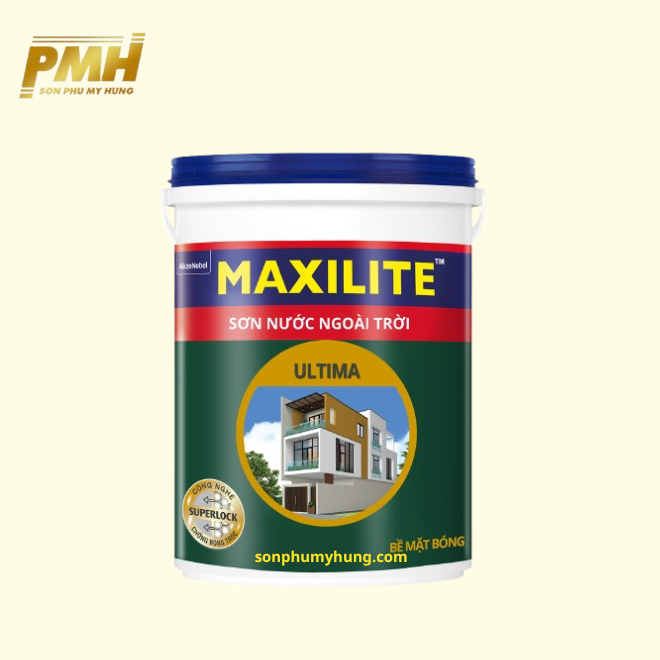 SƠN NGOẠI THẤT MAXILITE ULTIMA BÓNG