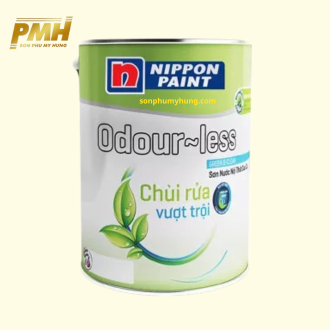 SƠN NỘI THẤT ODOUR-LESS CHÙI RỬA VƯỢT TRỘI - 18 Lít 