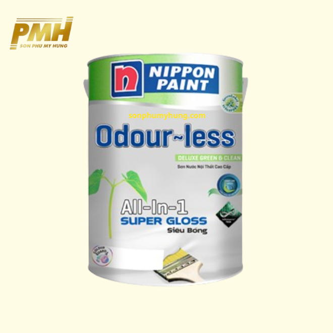 SƠN NỘI THẤT ODOURLESS SIÊU BÓNG
