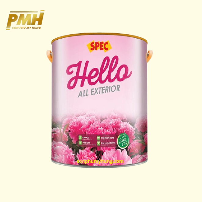 SƠN NGOẠI THẤT SPEC HELLO ALL EXTERIOR