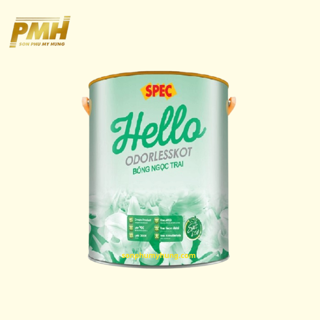 SƠN NGOẠI THẤT SPEC HELLO ODORLESSKOT