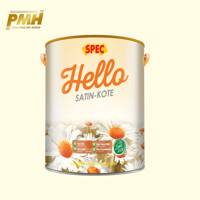 SƠN NGOẠI THẤT SPEC HELLO SATIN-KOTE