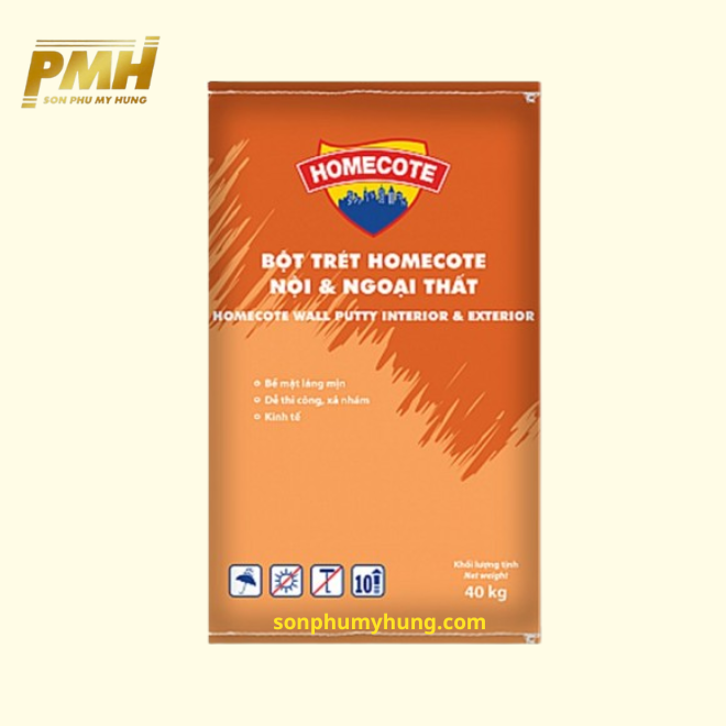 BỘT TRÉT HOMECOTE NỘI & NGOẠI THẤT