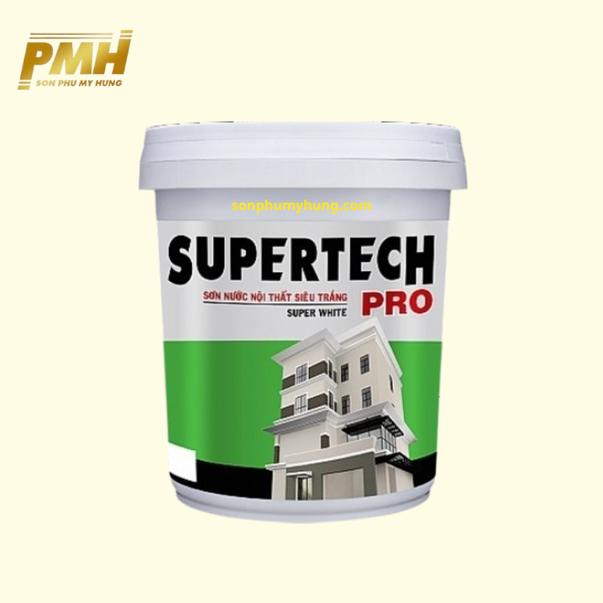 SƠN NƯỚC NỘI THÁT SIÊU TRẮNG SUPERTECH PRO