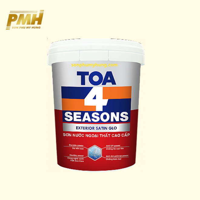 SƠN NƯỚC NGOẠI THẤT TOA 4 SEASONS EXTERIOR SATIN GLO