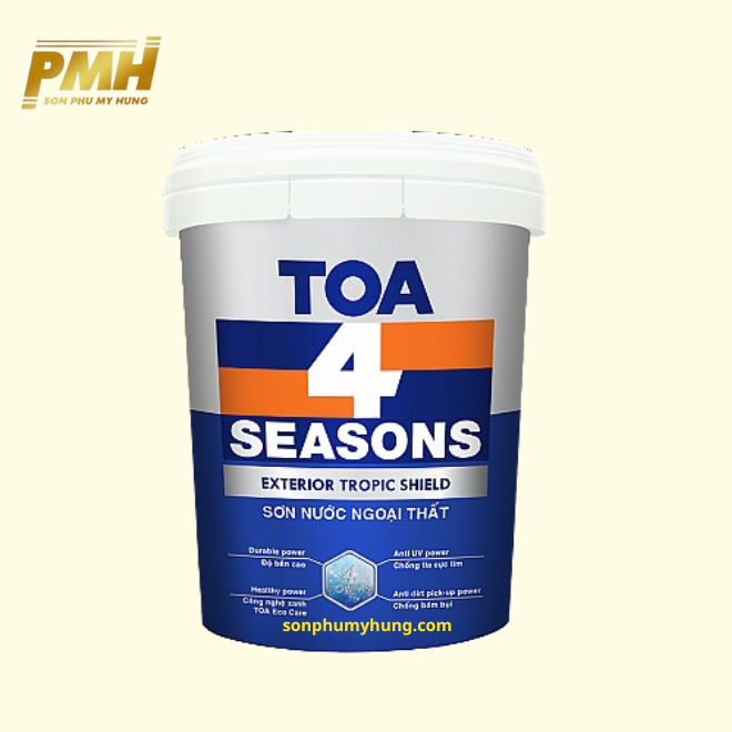 SƠN NƯỚC NGOẠI THẤT TOA 4 SEASONS EXTERIOR TROPIC SHIELD