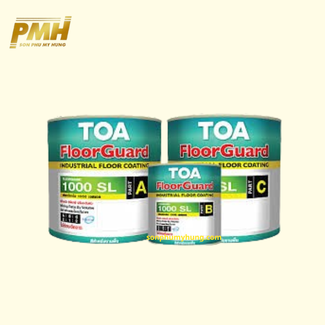SƠN PHỦ EPOXY BA THÀNH PHẦN SÀN TỰ PHẲNG SƠN PHỦ FLOORGUARD 1000 SL