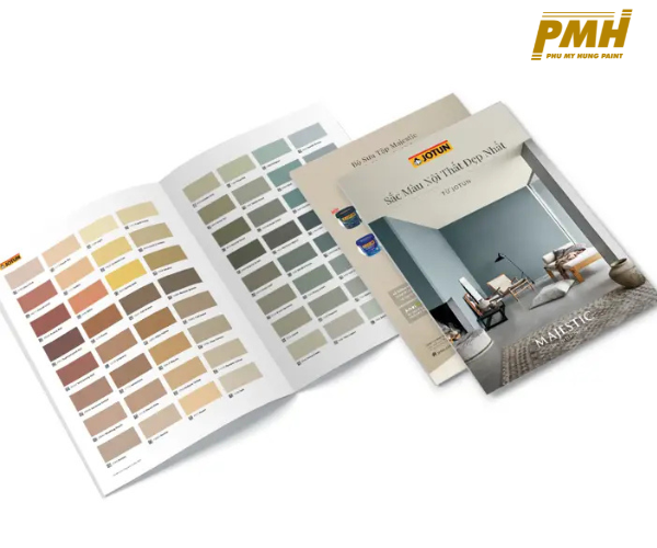 Bảng màu sơn Majestic Đẹp Nguyên Bản mới nhất chính hãng Jotun