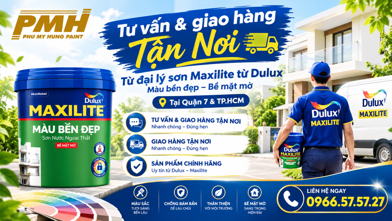 đại lý sơn maxilite từ dulux màu bền đẹp – bề mặt mờ tại quận 7 và tp.hcm đại lý sơn maxilite từ dulux màu bền đẹp – bề mặt mờ tại quận 7 và tp.hcm